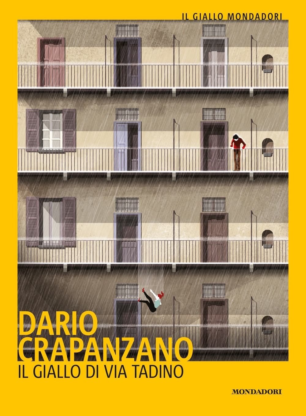 Libro giallo di via Tadino di Dario Crapanzano - ean 9788804724247 - Mondadori