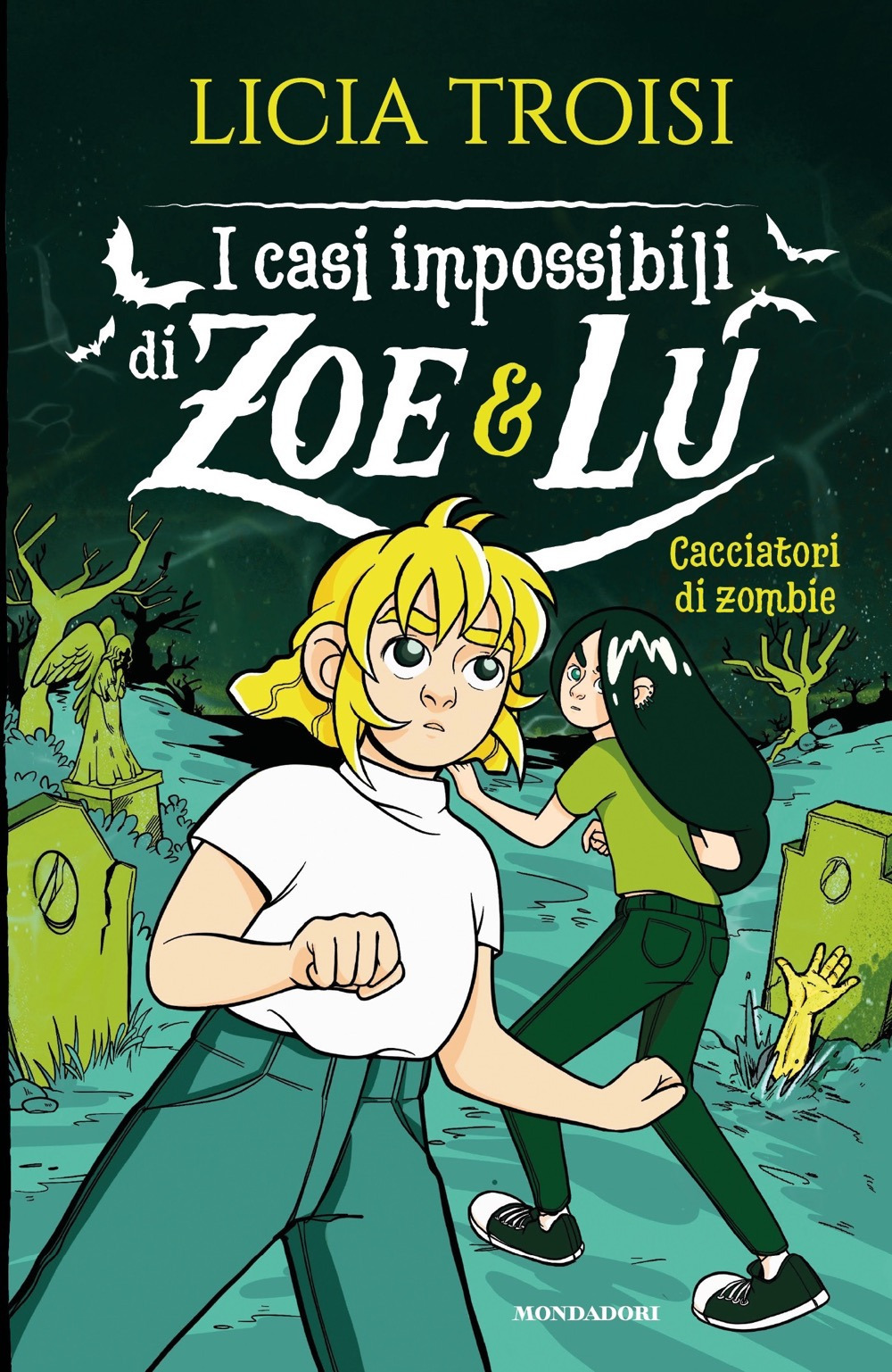 Libro Cacciatori di zombie. I casi impossibili di Zoe & Lu di Licia Troisi - ean 9788804725886 - Mondadori