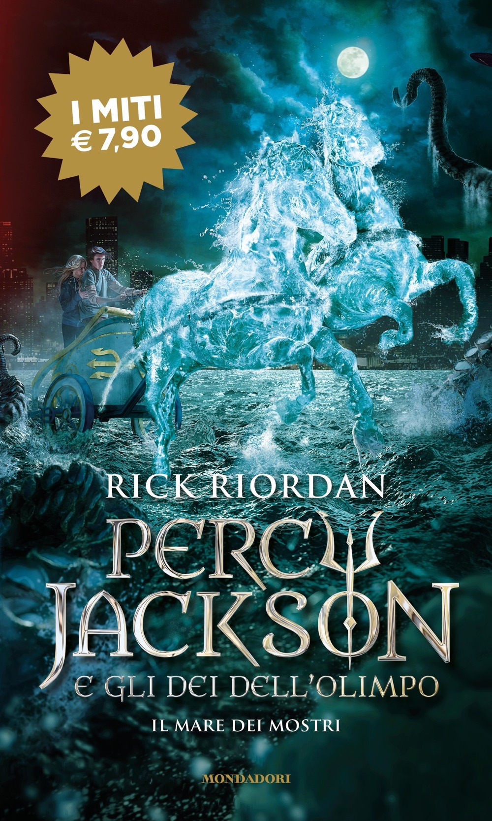Libro mare dei mostri. Percy Jackson e gli dei dell'Olimpo di Rick Riordan - ean 9788804727477 - Mondadori