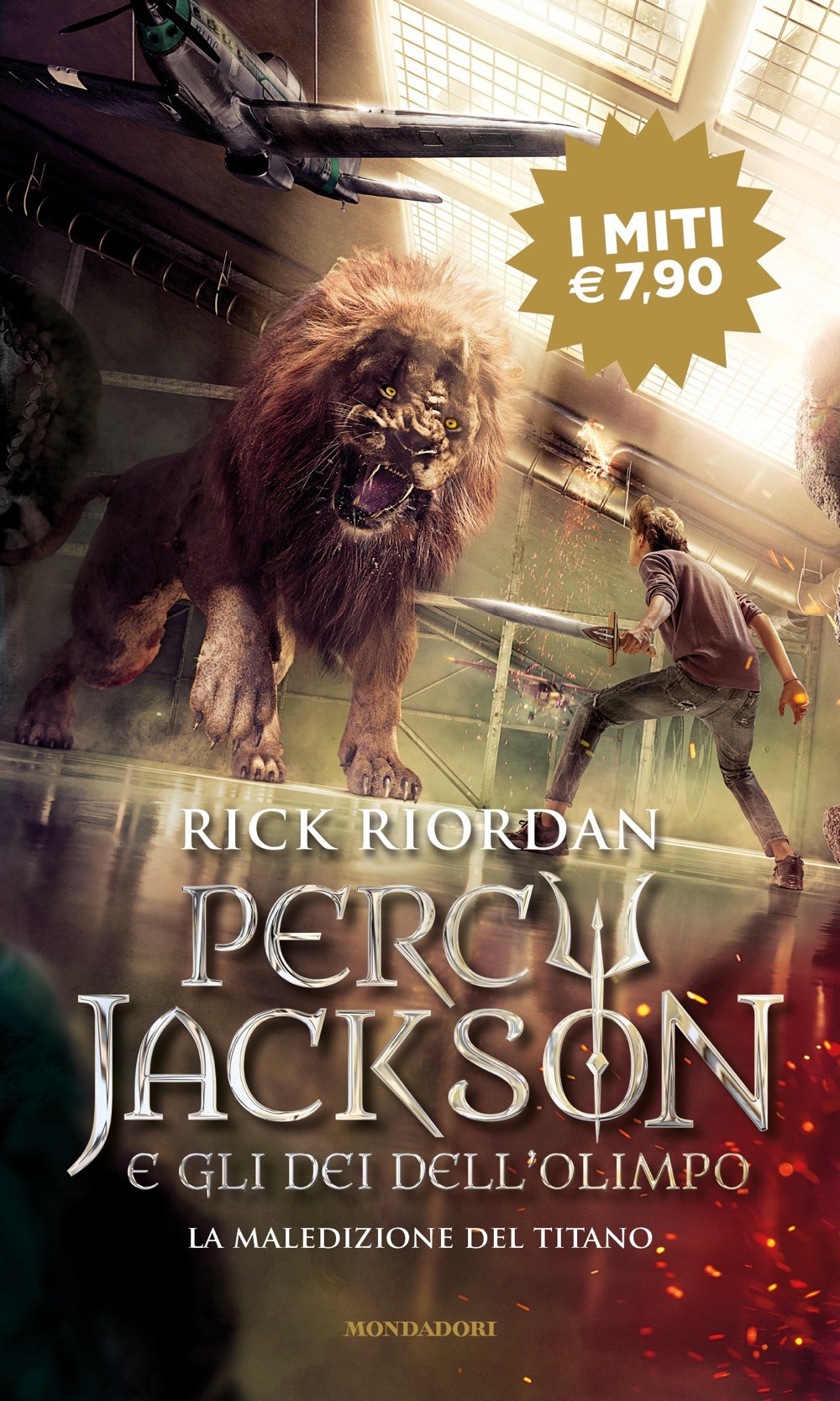 Libro maledizione del titano. Percy Jackson e gli dei dell'Olimpo di Rick Riordan - ean 9788804727484 - Mondadori