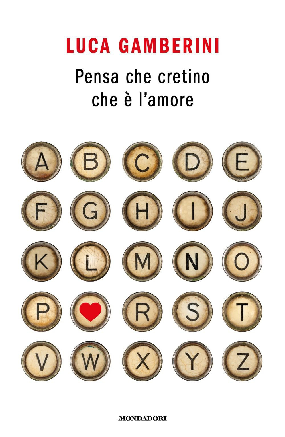 Libro Pensa che cretino che è l'amore di Luca Gamberini - ean 9788804727699 - Mondadori