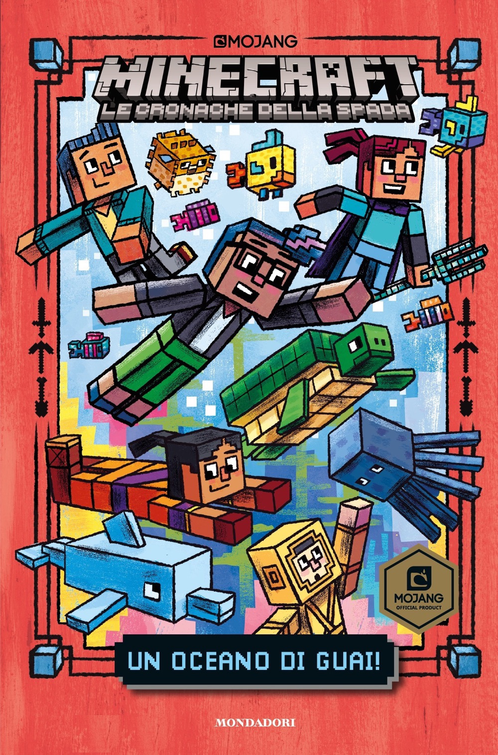Libro oceano di guai! Minecraft. Le cronache della spada di Nick Eliopulos - ean 9788804728351 - Mondadori