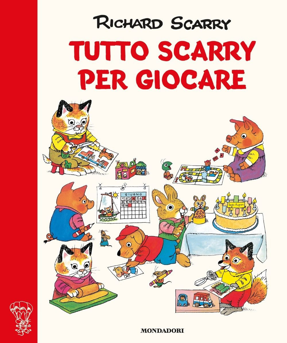 Libro Tutto Scarry per giocare. Giochiamo con Richard Scarry di Richard Scarry - ean 9788804730309 - Mondadori