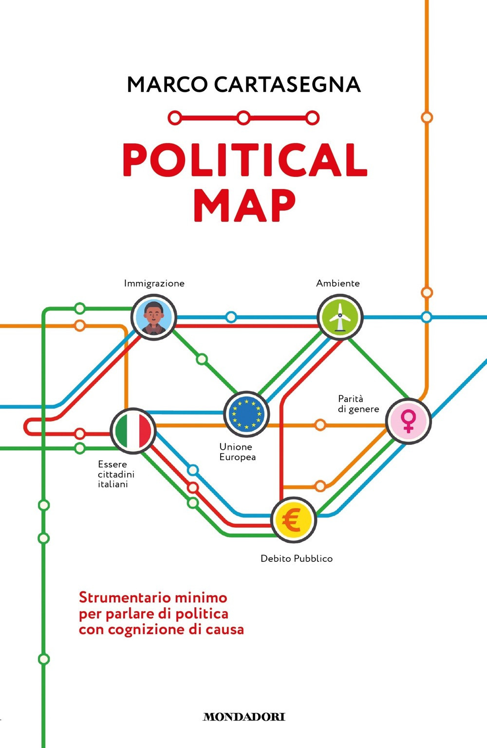 Libro Political Map. Strumentario minimo per parlare di politica con cognizione di causa di Marco Cartasegna - ean 9788804732129 - Mondadori