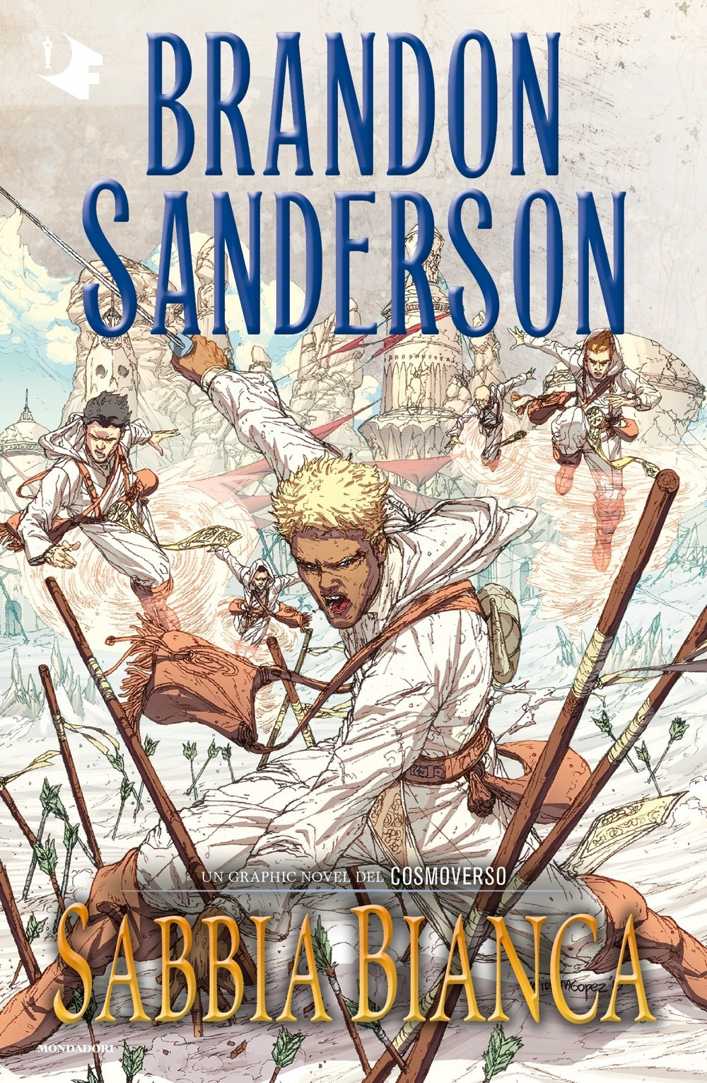 Libro Sabbia Bianca. Un graphic novel del Cosmoverso di Brandon Sanderson - ean 9788804736561 - Mondadori
