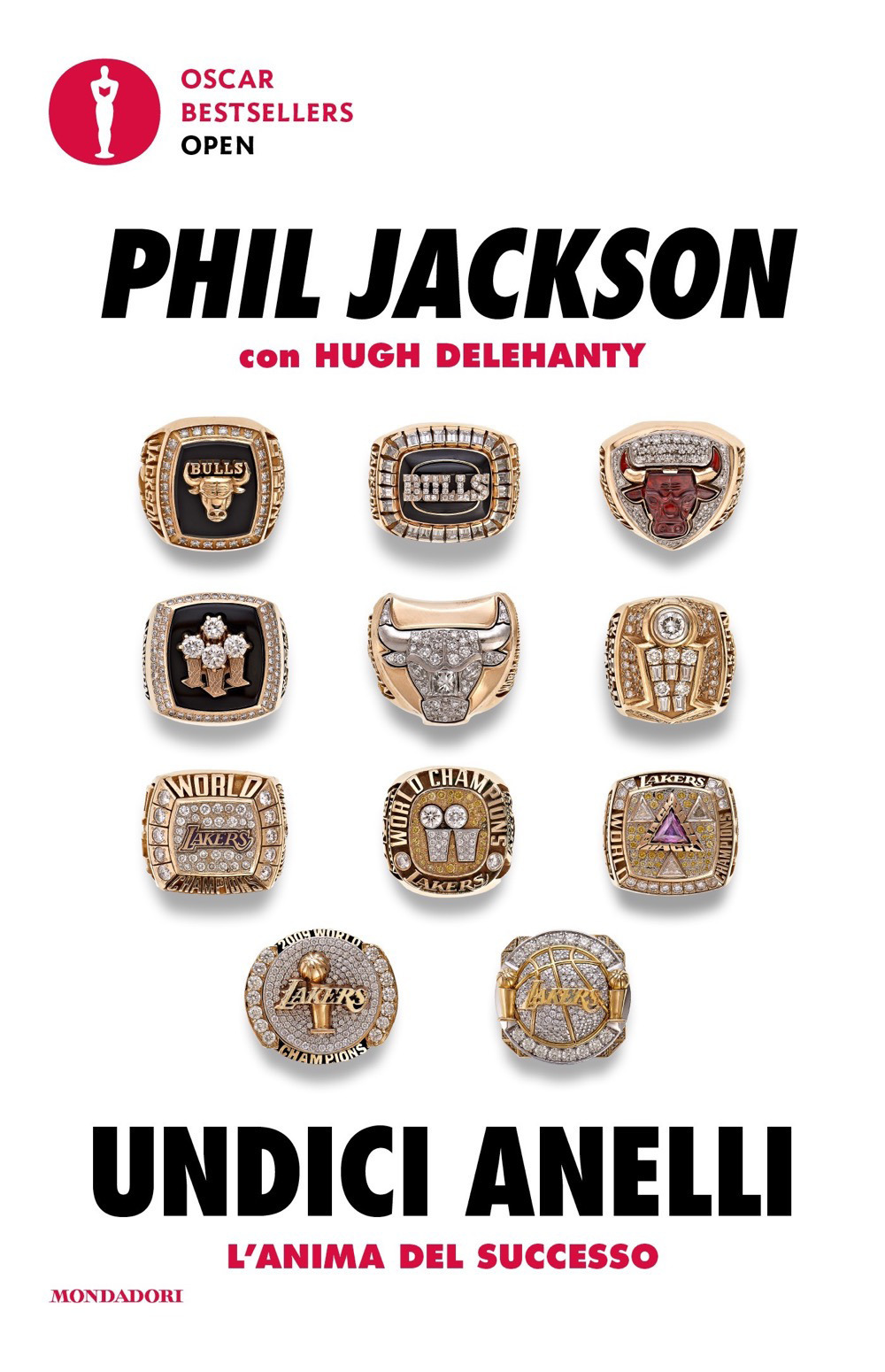 Libro Undici anelli di Phil Jackson; Hugh Delehanty - ean 9788804742036 - Mondadori