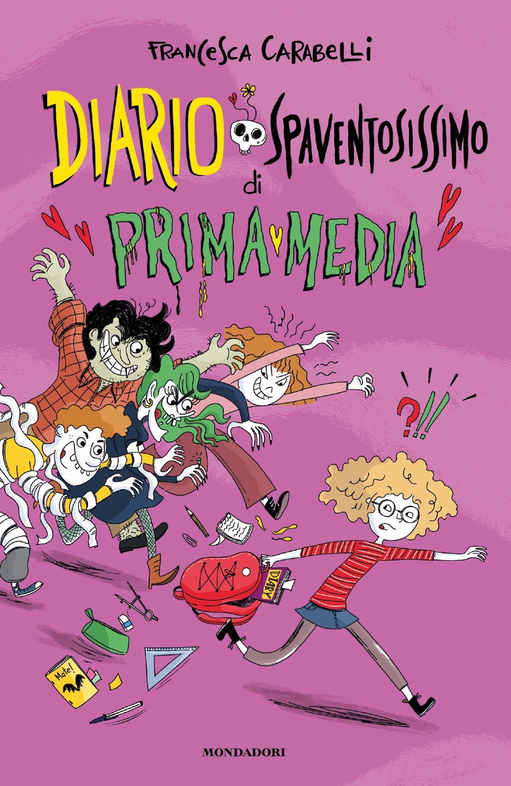 Libro Diario spaventosissimo di prima media di Francesca Carabelli - ean 9788804742289 - Mondadori