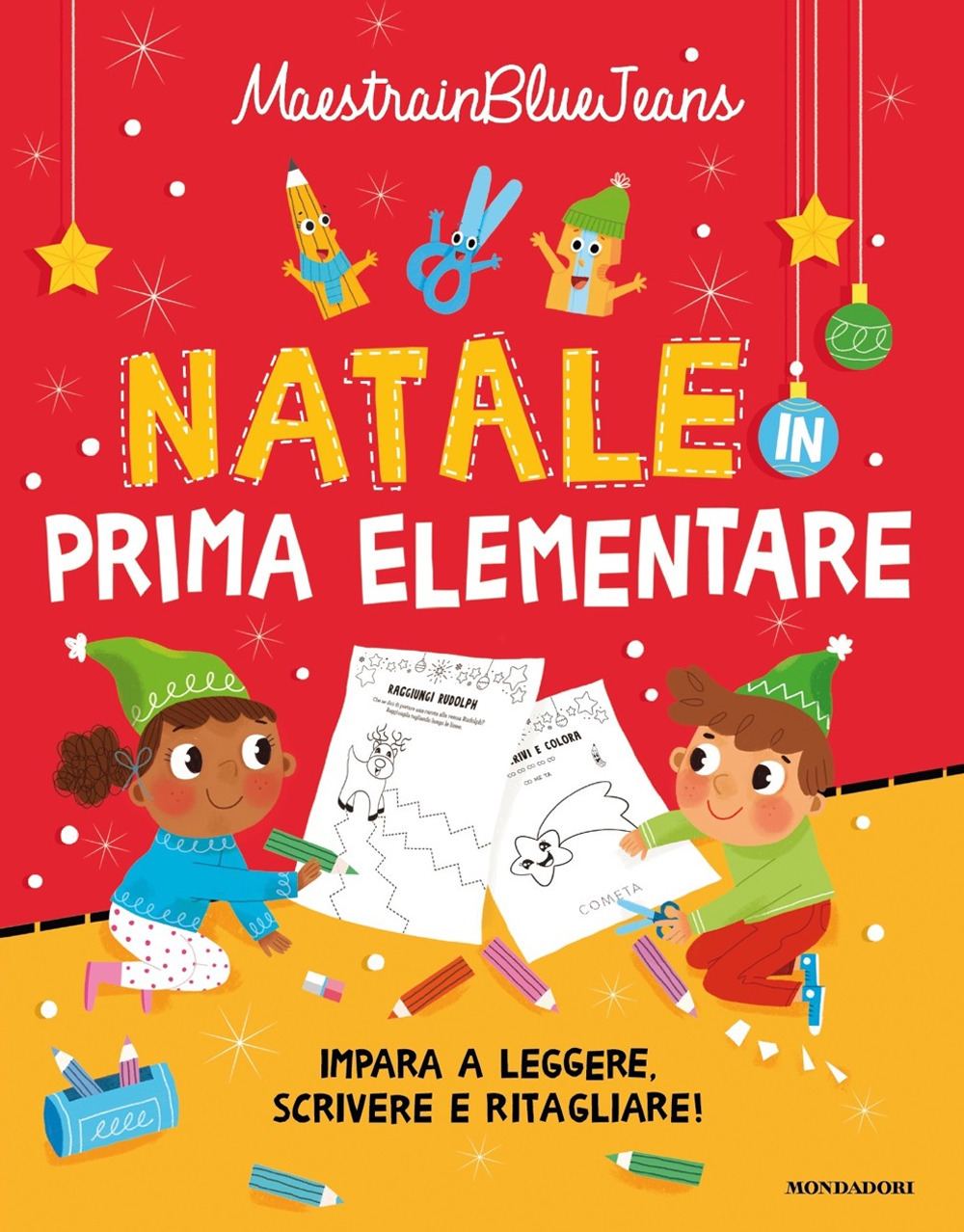 Libro Natale in prima elementare. Impara a leggere