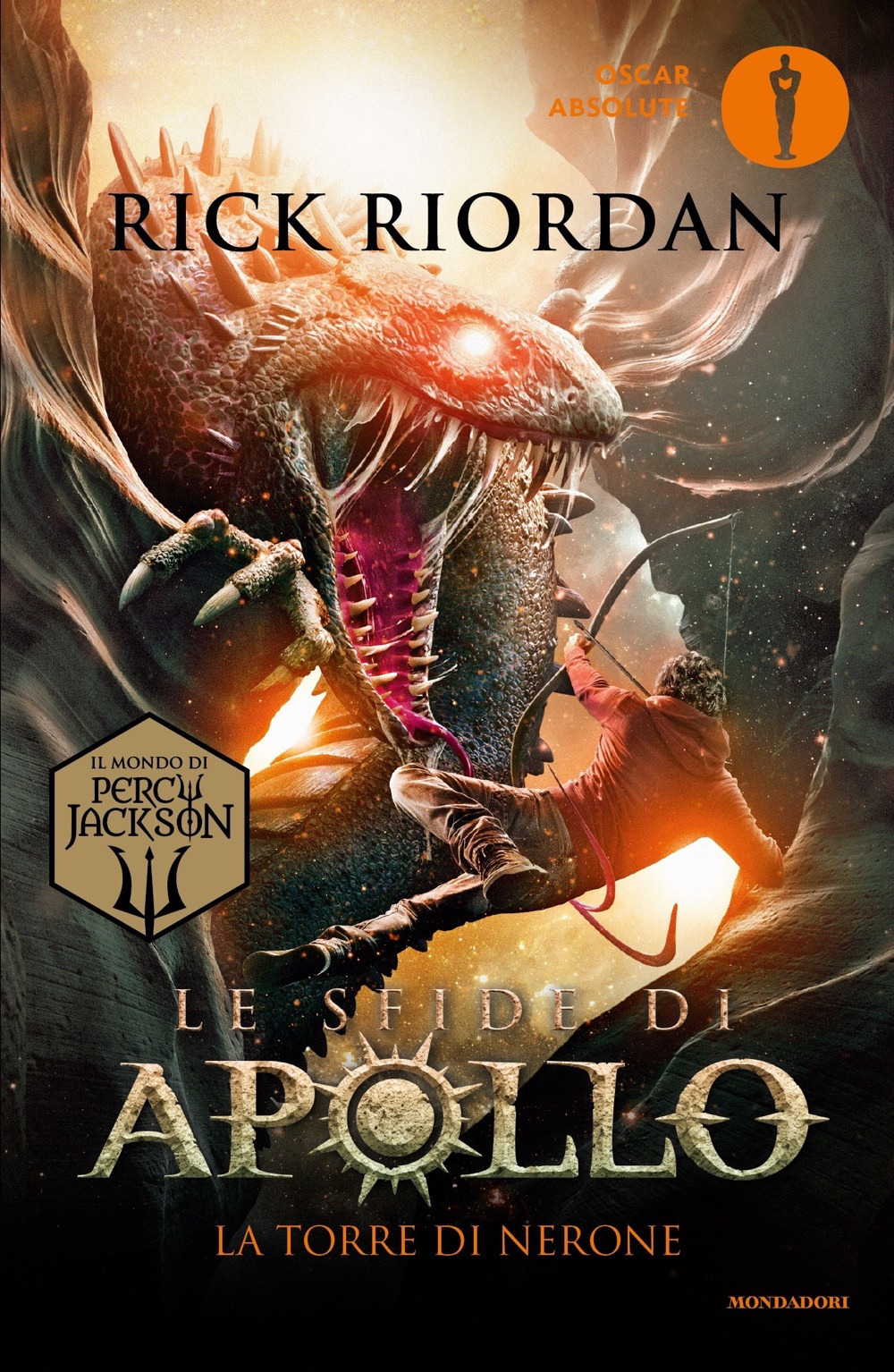 Libro torre di Nerone. Le sfide di Apollo di Rick Riordan - ean 9788804744733 - Mondadori