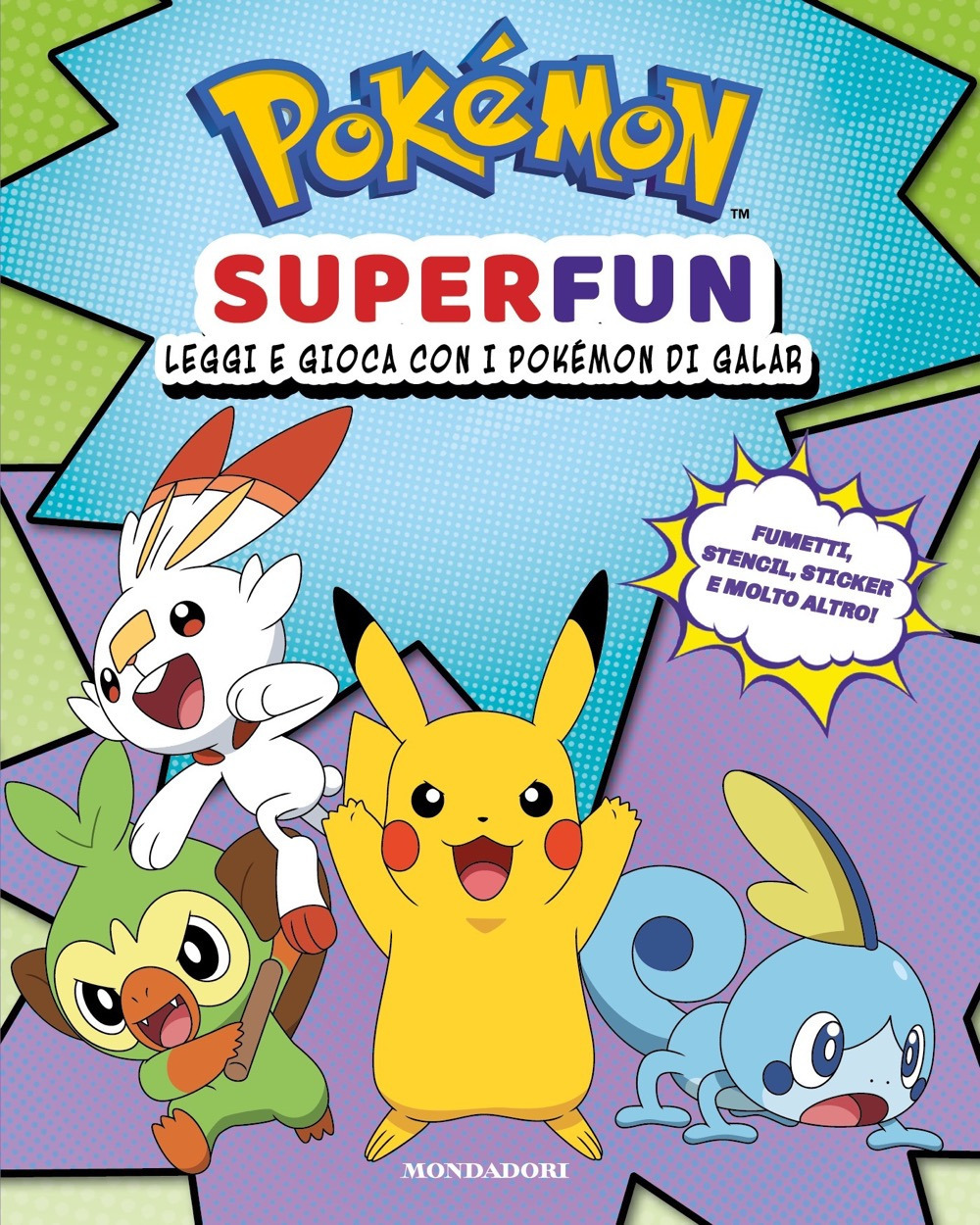 Libro Pokémon Superfun. Leggi e gioca con i Pokémon di Galar. Con adesivi di  - ean 9788804749233 - Mondadori