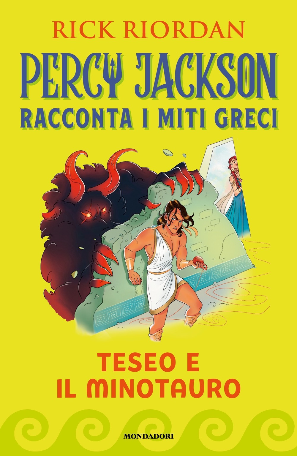 Libro Teseo e il Minotauro. Percy Jackson racconta i miti greci di Rick Riordan - ean 9788804750420 - Mondadori