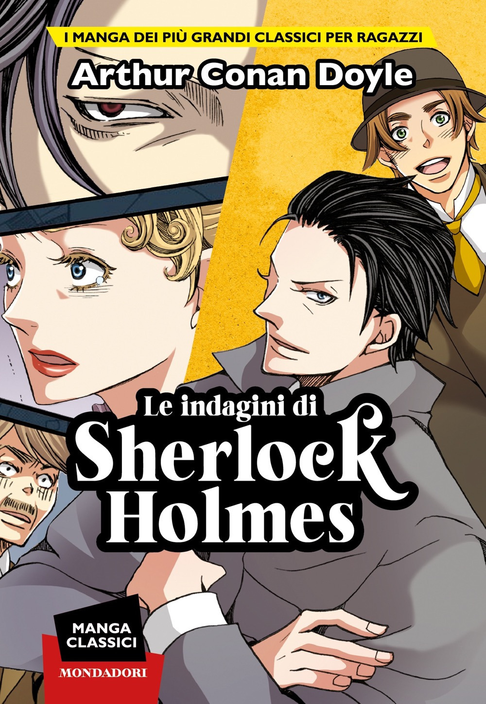 Libro indagini di Sherlock Holmes. Manga classici di Arthur Conan Doyle; Haruka Komusubi - ean 9788804750901 - Mondadori