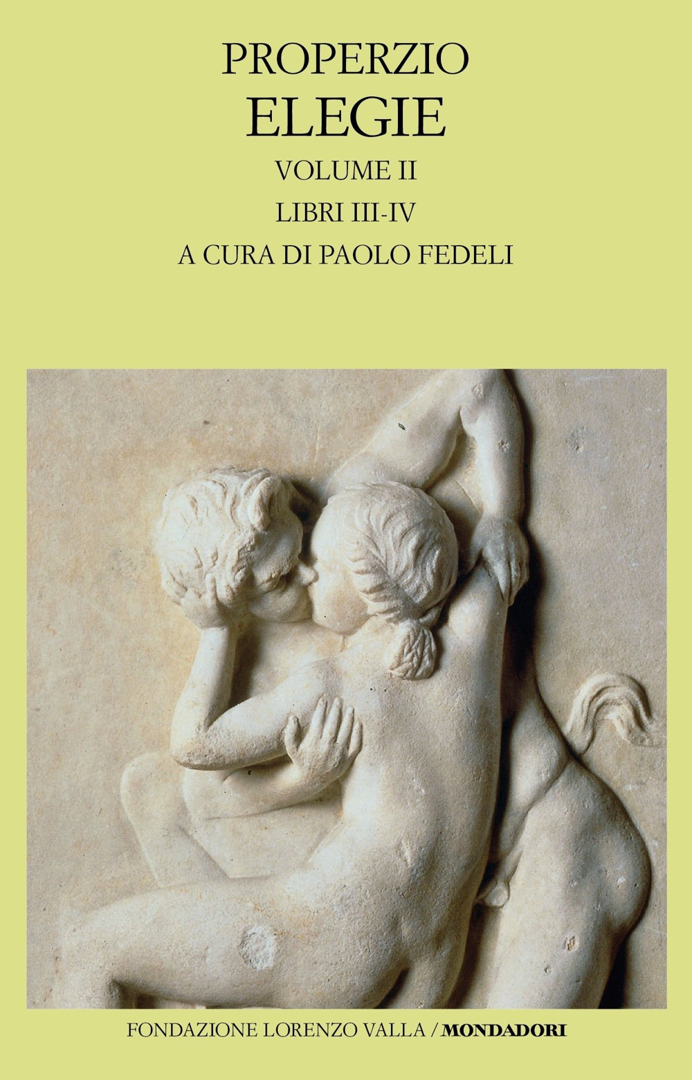Libro Elegie di Sesto Properzio - ean 9788804751762 - Mondadori