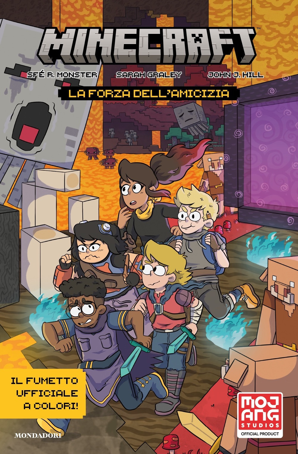 Libro forza dell'amicizia. Minecraft. Il fumetto ufficiale di Sfé R. Monster; Sarah Graley - ean 9788804753834 - Mondadori