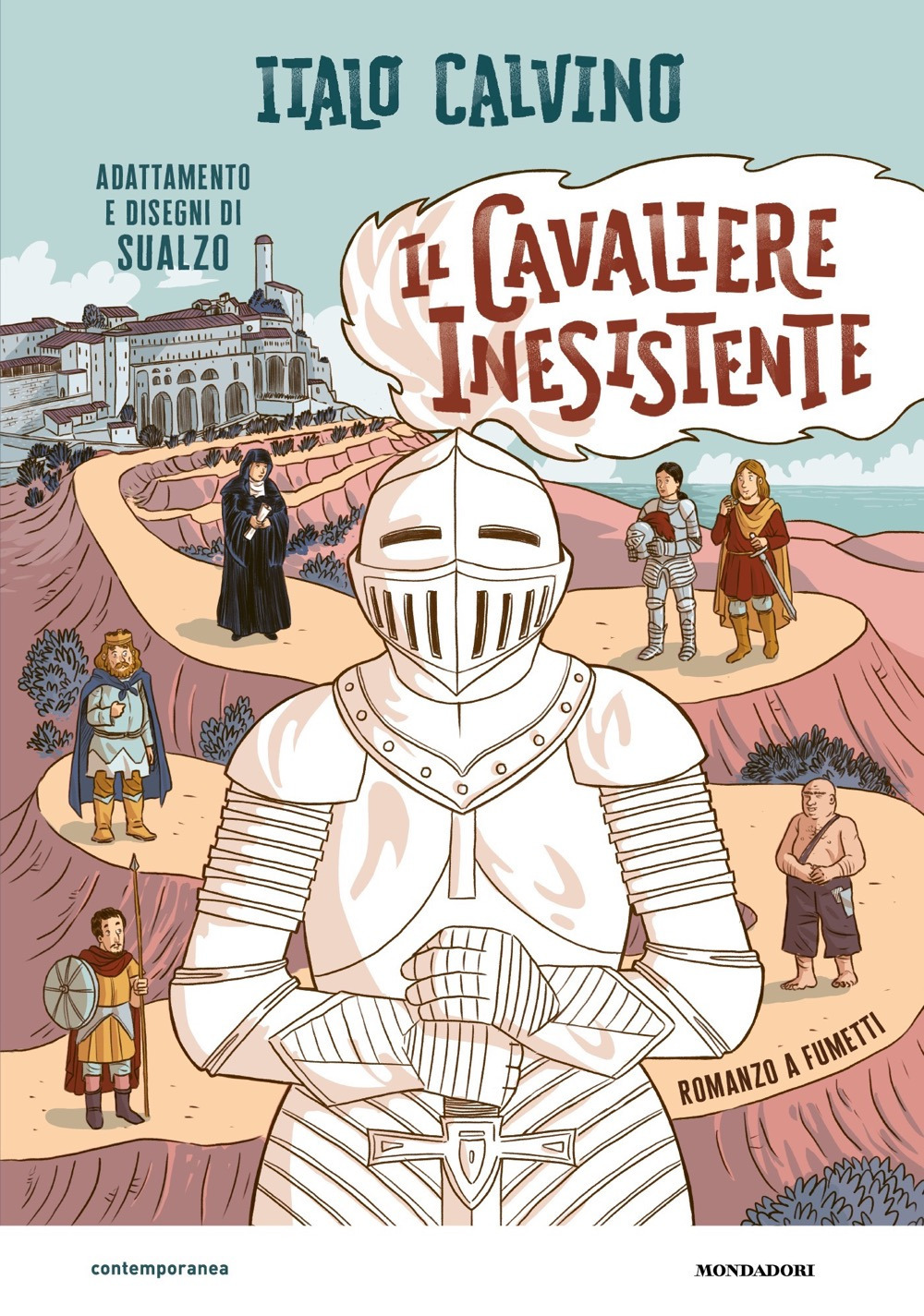 Libro cavaliere inesistente. Romanzo a fumetti di Italo Calvino - ean 9788804772323 - Mondadori
