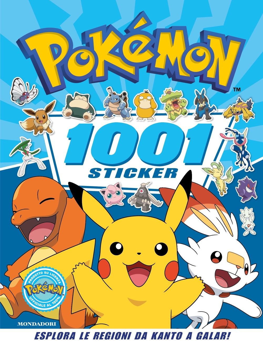 Libro Pokémon. 1001 sticker di  - ean 9788804773511 - Mondadori