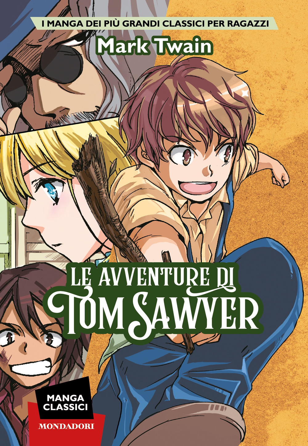 Libro avventure di Tom Sawyer. Manga classici di Mark Twain - ean 9788804774532 - Mondadori