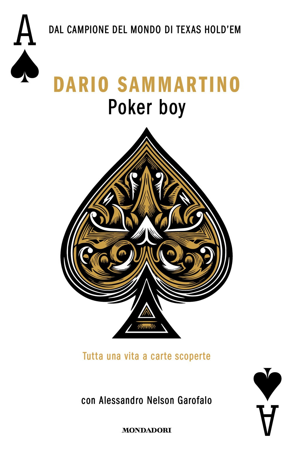 Libro Poker boy. Tutta una vita a carte scoperte di Dario Sammartino; Alessandro Nelson Garofalo - ean 9788804776833 - Mondadori