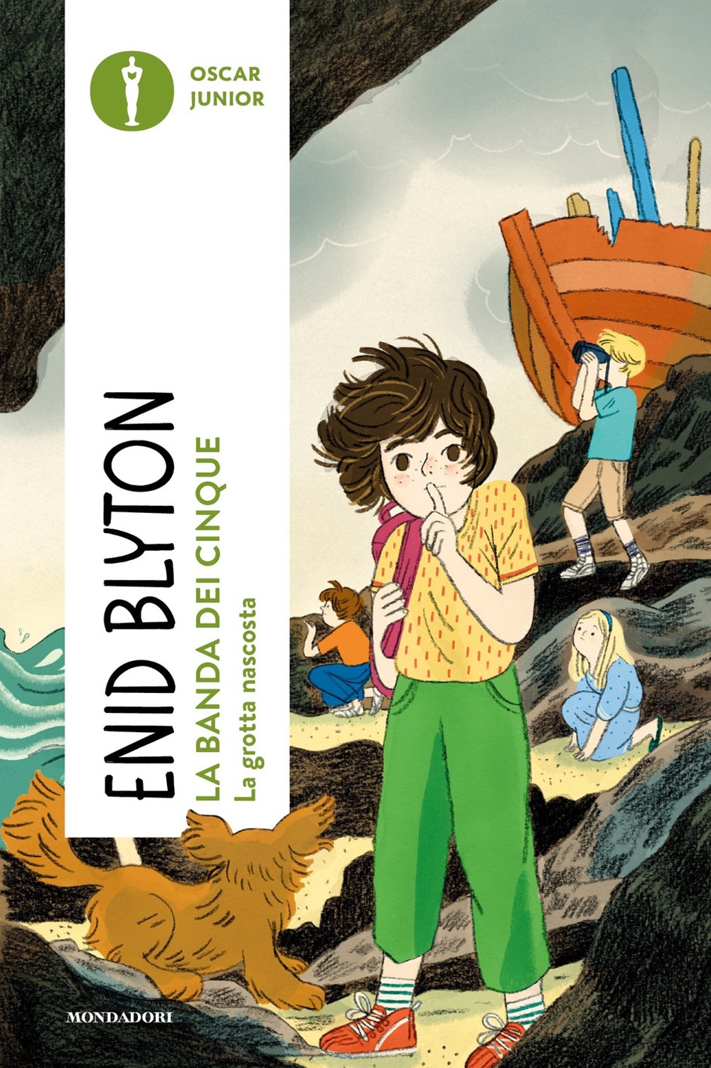 Libro grotta nascosta. La banda dei cinque di Enid Blyton - ean 9788804780151 - Mondadori