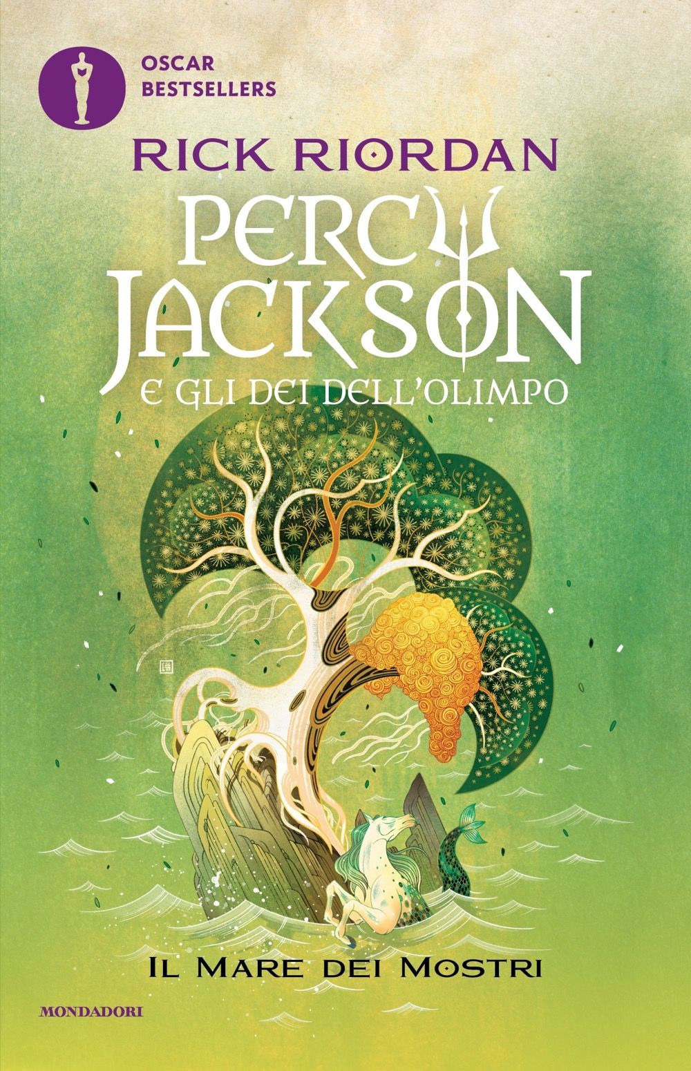 Libro mare dei mostri. Percy Jackson e gli dei dell'Olimpo di Rick Riordan - ean 9788804780885 - Mondadori