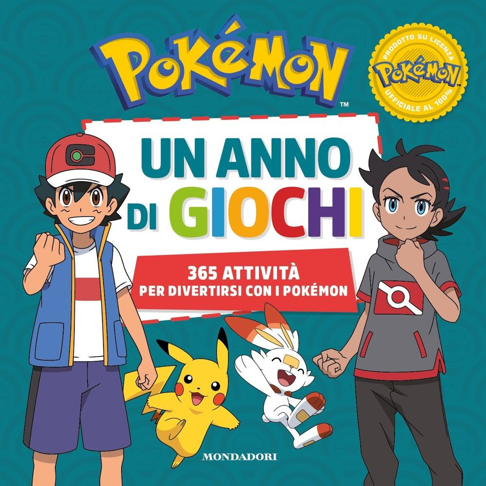Libro Pokémon. Un anno di giochi. 365 attività per divertirsi con i Pokémon di  - ean 9788804780960 - Mondadori