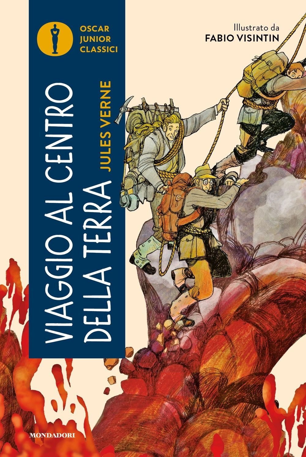 Libro Viaggio al centro della terra di Jules Verne - ean 9788804784791 - Mondadori