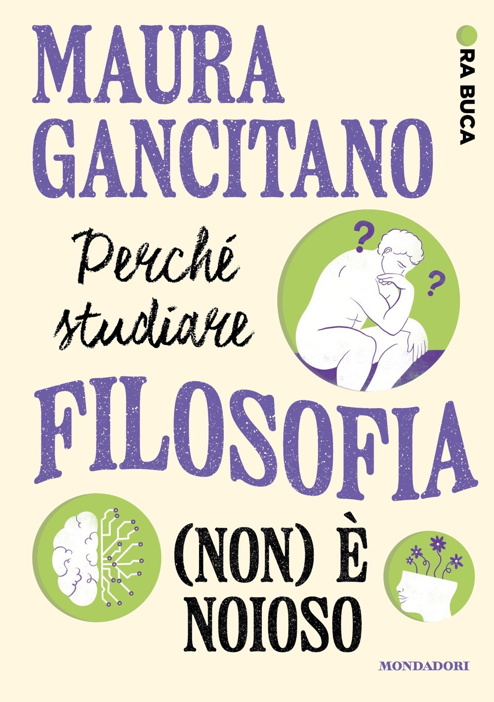 Libro Perché studiare filosofia (non) è noioso. Ora buca di Maura Gancitano - ean 9788804784975 - Mondadori