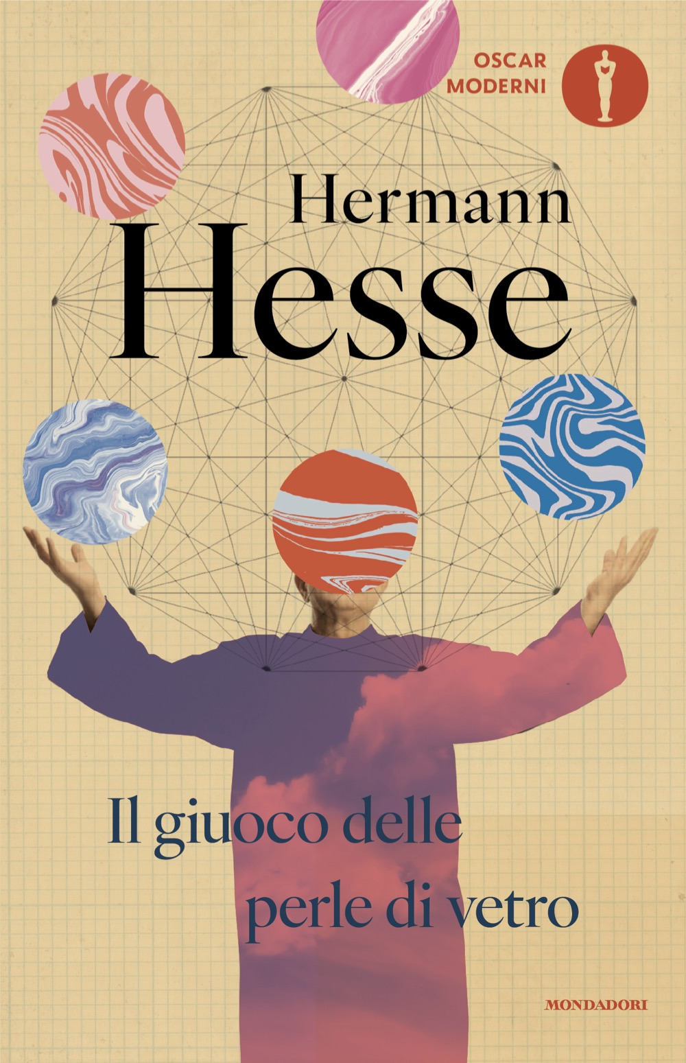 Libro giuoco delle perle di vetro di Hermann Hesse - ean 9788804788829 - Mondadori