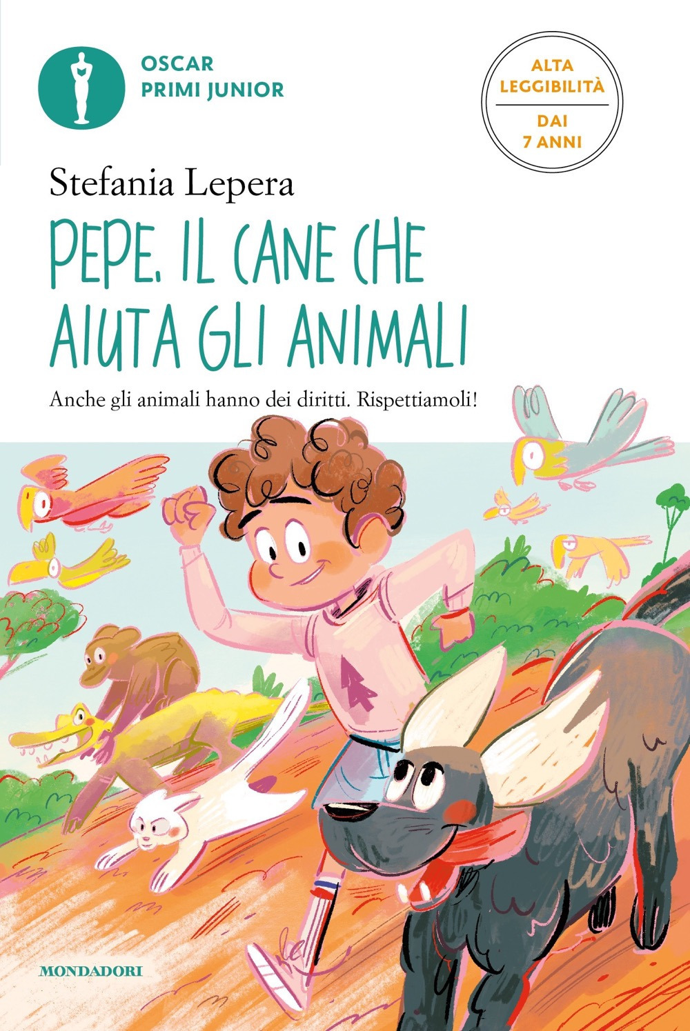 Libro Pepe. Il cane che aiuta gli animali. Ediz. ad alta leggibilità di Stefania Lepera - ean 9788804790969 - Mondadori
