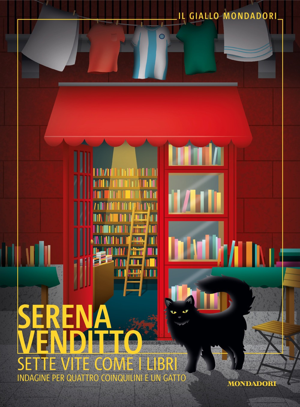Libro Sette vite come i libri. Indagine per quattro coinquilini e un gatto di Serena Venditto - ean 9788804792628 - Mondadori