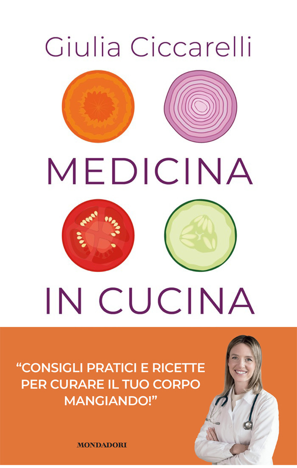 Libro Medicina in cucina. Consigli pratici e ricette per curare il tuo corpo mangiando! di Giulia Ciccarelli - ean 9788804795681 - Mondadori
