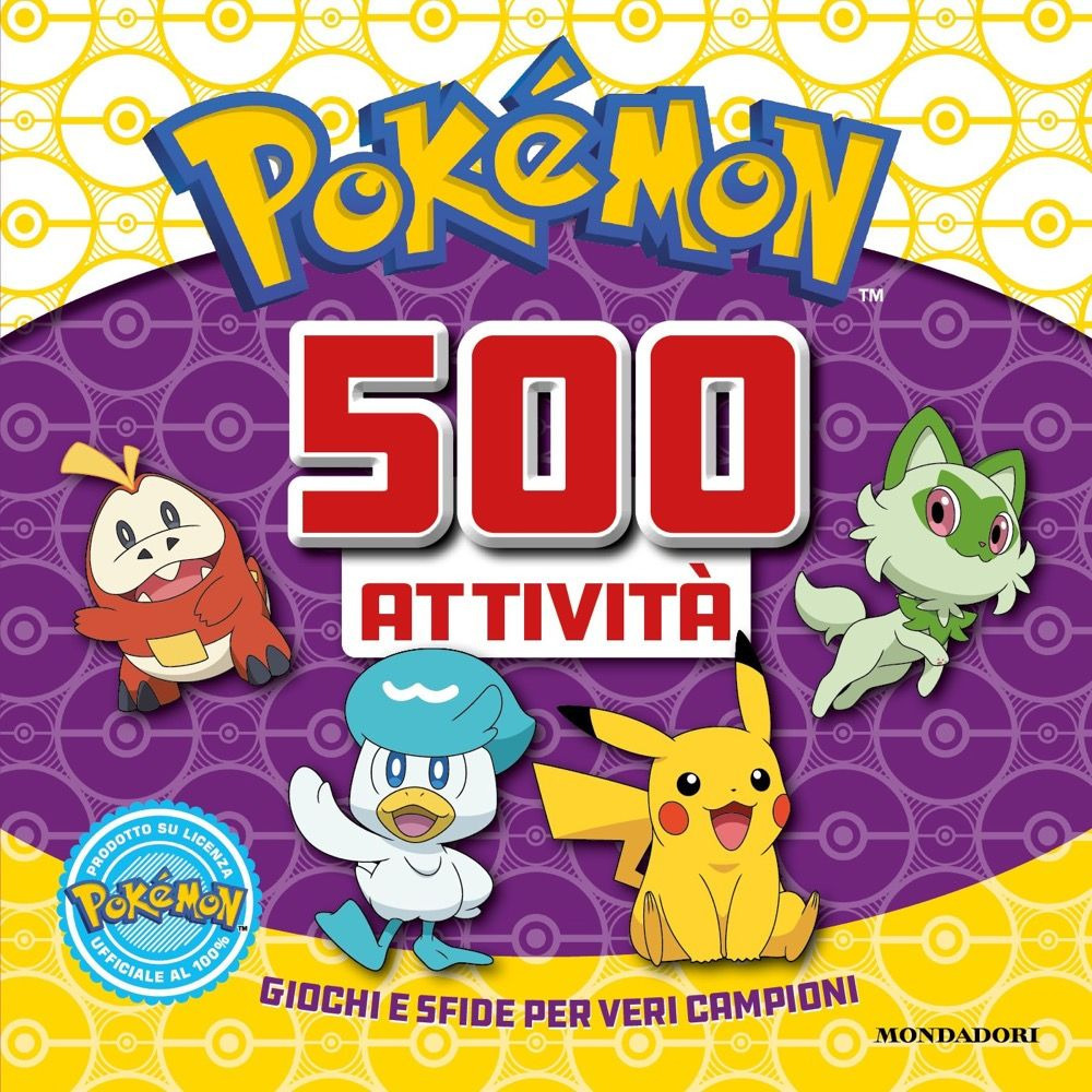 Libro Pokémon. 500 attività di  - ean 9788804799351 - Mondadori