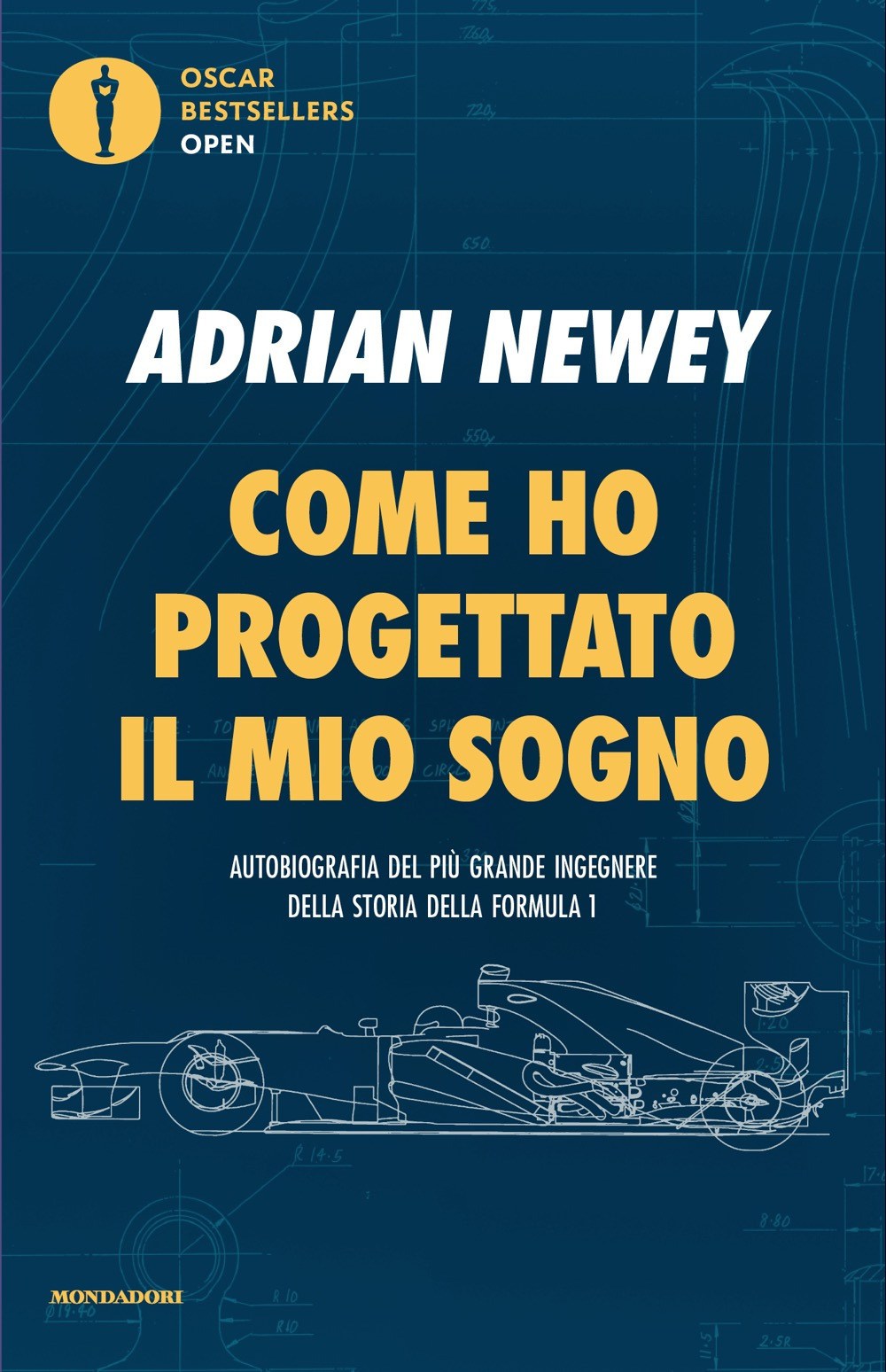 Libro Come ho progettato il mio sogno. Il più grande ingegnere della F1 di Adrian Newey - ean 9788804799672 - Mondadori