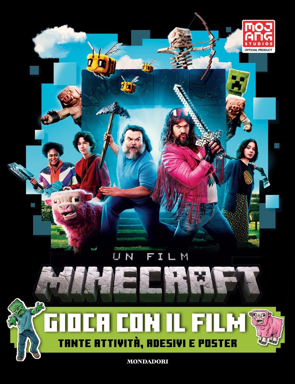 Libro Minecraft. Activity e sticker del film di  - ean 9788804799931 - Mondadori