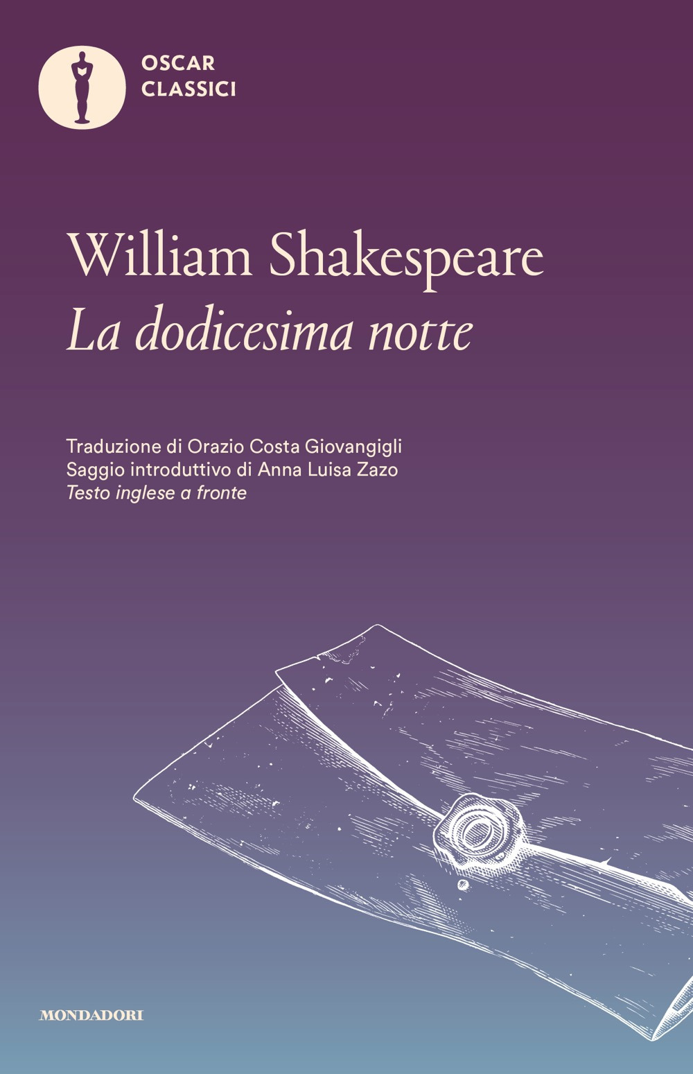 Libro dodicesima notte o quel che volete di William Shakespeare - ean 9788804800323 - Mondadori