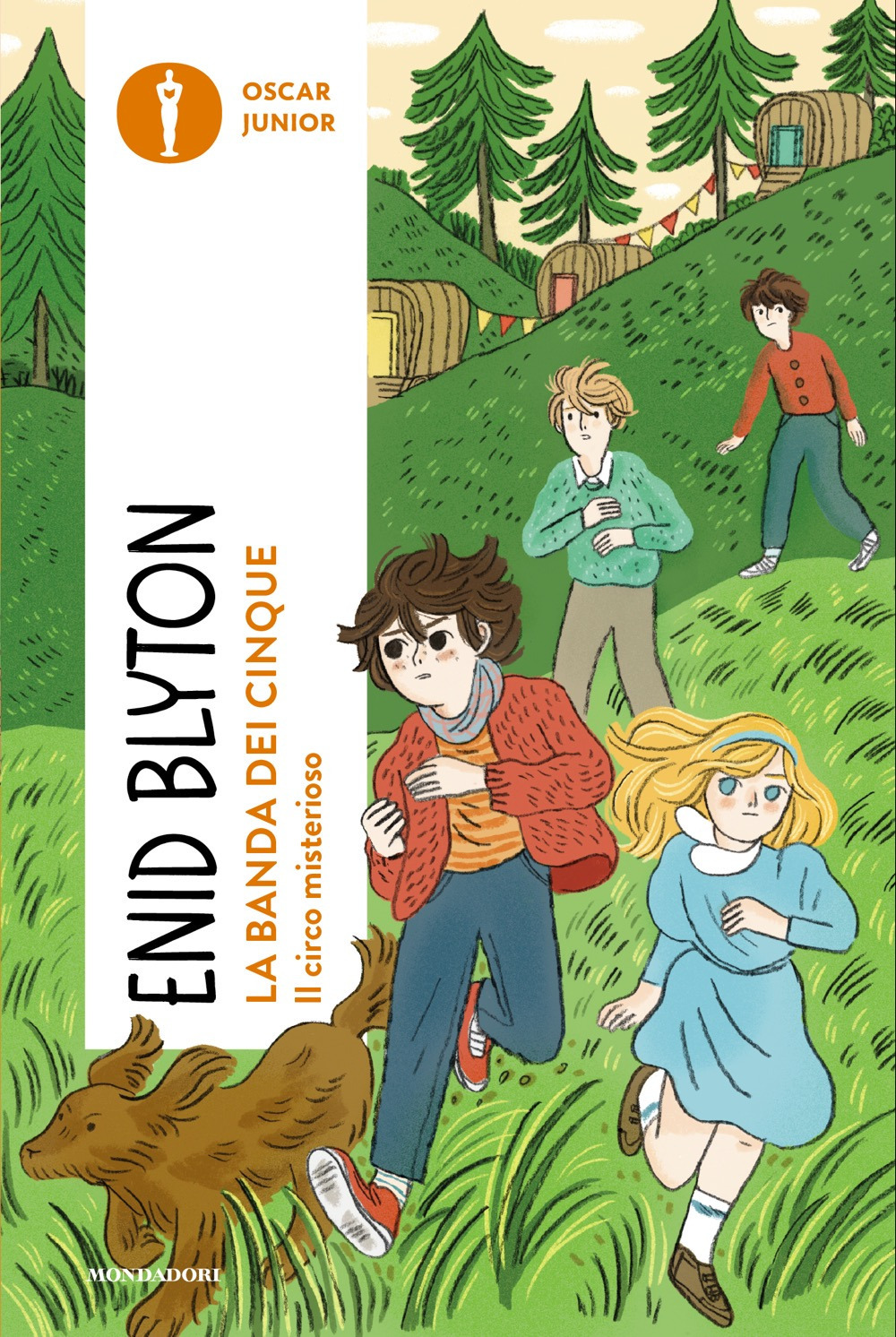 Libro circo misterioso. La banda dei cinque di Enid Blyton - ean 9788804808725 - Mondadori