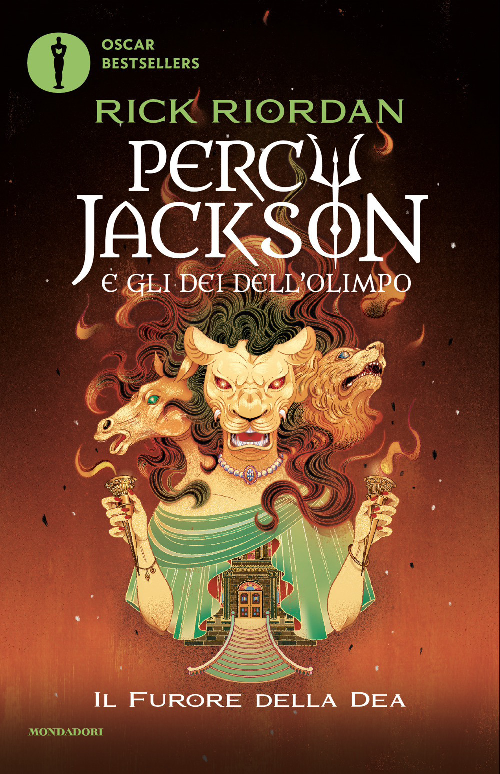 Libro furore della dea. Percy Jackson e gli dei dell'Olimpo di Rick Riordan - ean 9788804812425 - Mondadori