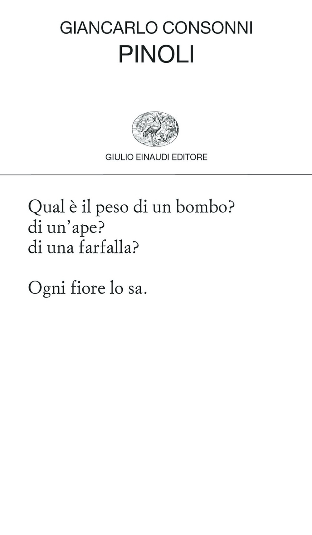 Libro Pinoli di Giancarlo Consonni - ean 9788806247744 - Einaudi