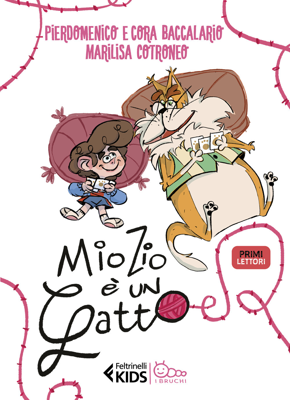 Libro Mio zio è un gatto. In stampatello maiuscolo di Pierdomenico Baccalario; Cora Baccalario - ean 9788807924415 - Feltrinelli