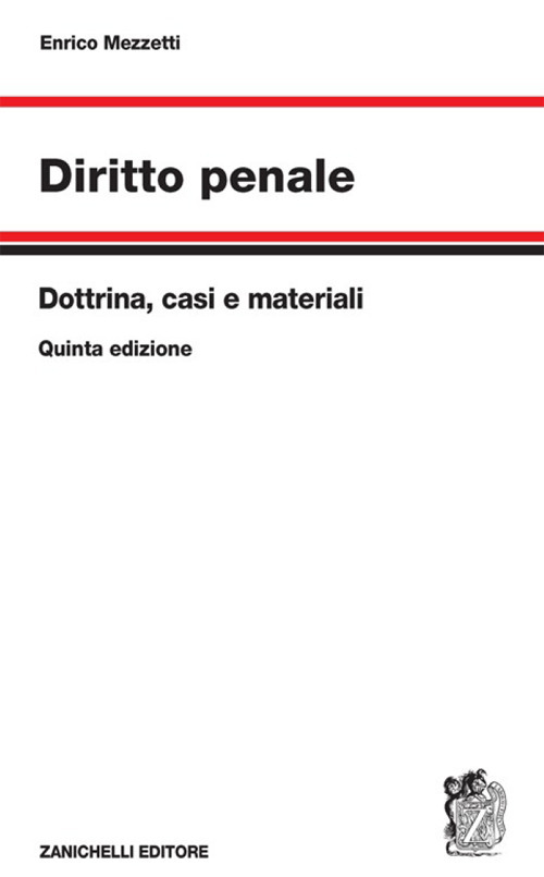 Libro Diritto penale. Dottrina