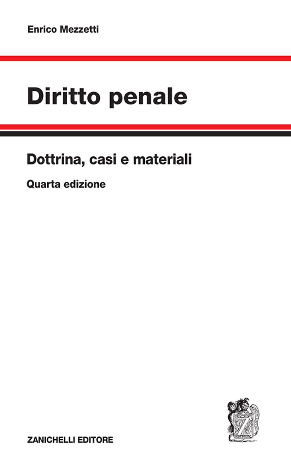 Libro Diritto penale. Dottrina