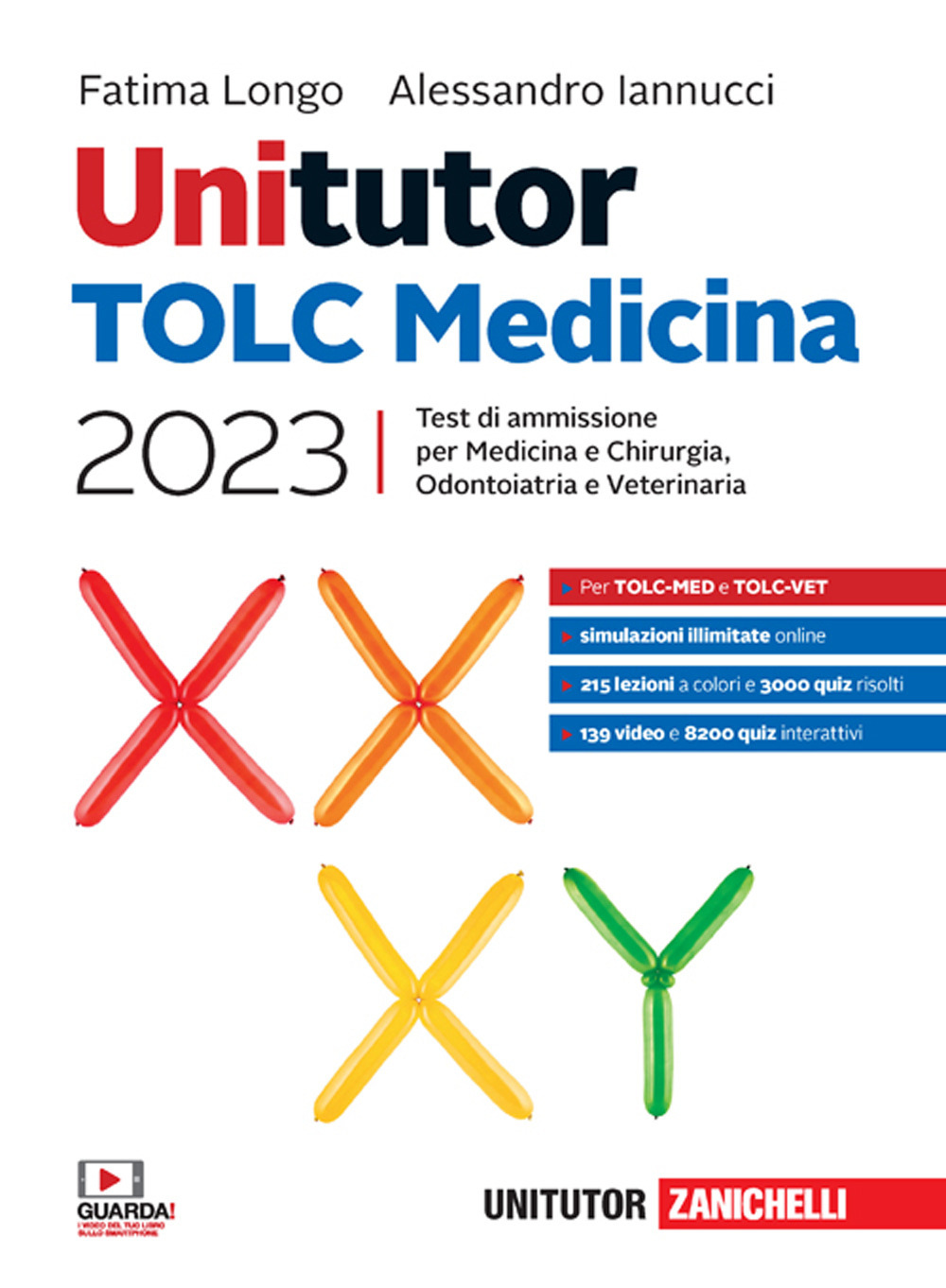 Libro Unitutor. TOLC Medicina 2023. Test di ammissione per Medicina e Chirurgia