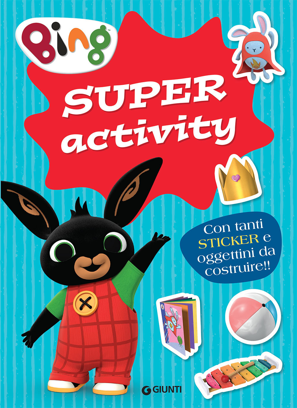 Libro Bing. Super activity. Con adesivi di  - ean 9788809890015 - Giunti Editore