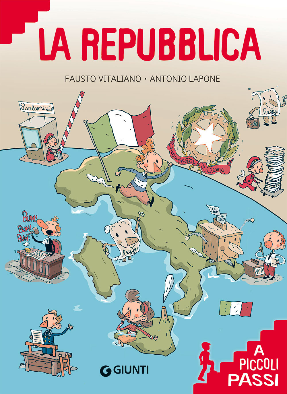 Libro Repubblica a piccoli passi di Fausto Vitaliano - ean 9788809897861 - Giunti Editore