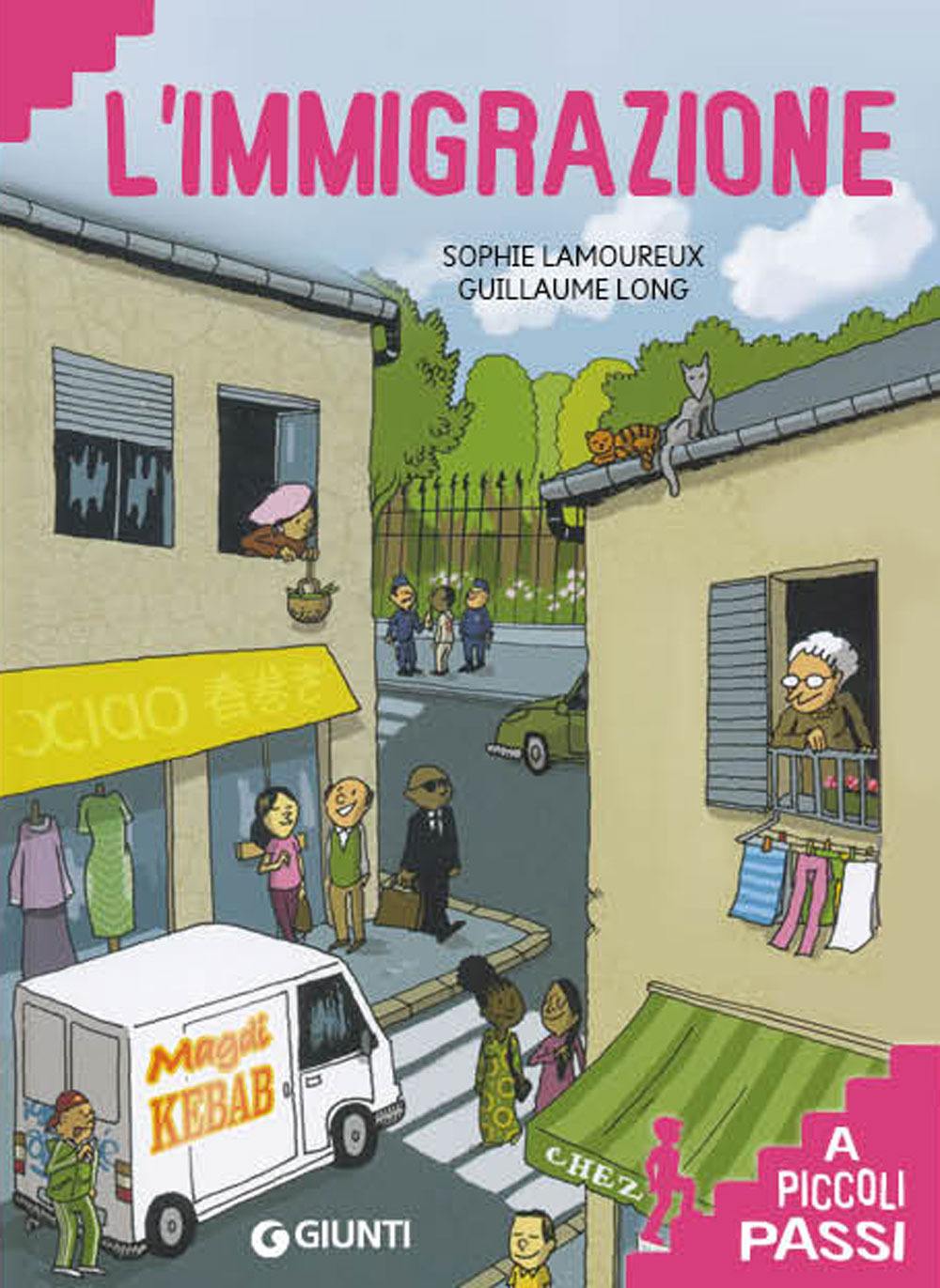 Libro immigrazione a piccoli passi di Sophie Lamoureux - ean 9788809897878 - Giunti Editore