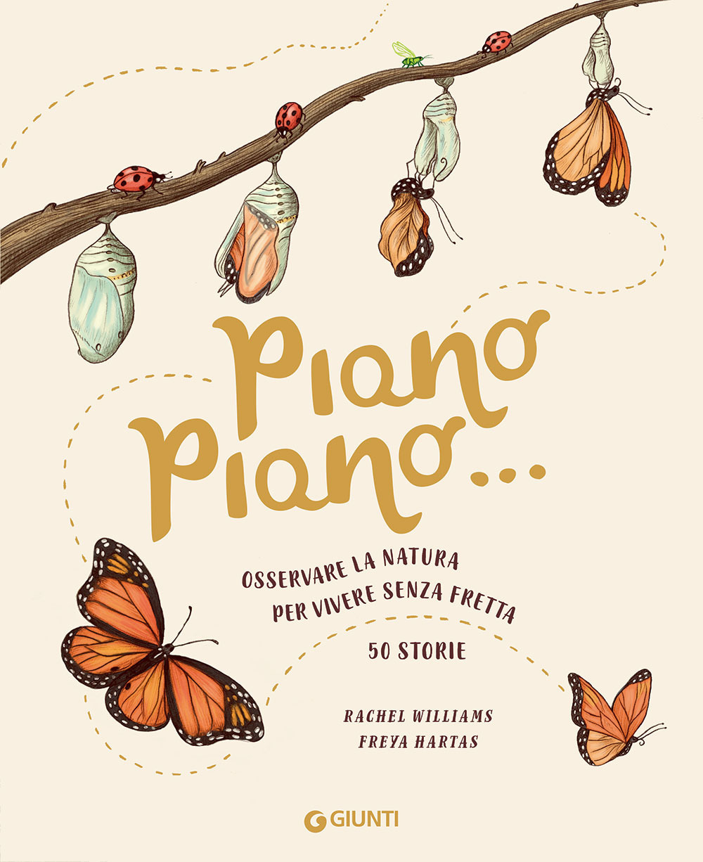 Libro Piano piano... Osservare la natura per vivere senza fretta. 50 Storie di Rachel Williams - ean 9788809898769 - Giunti Editore