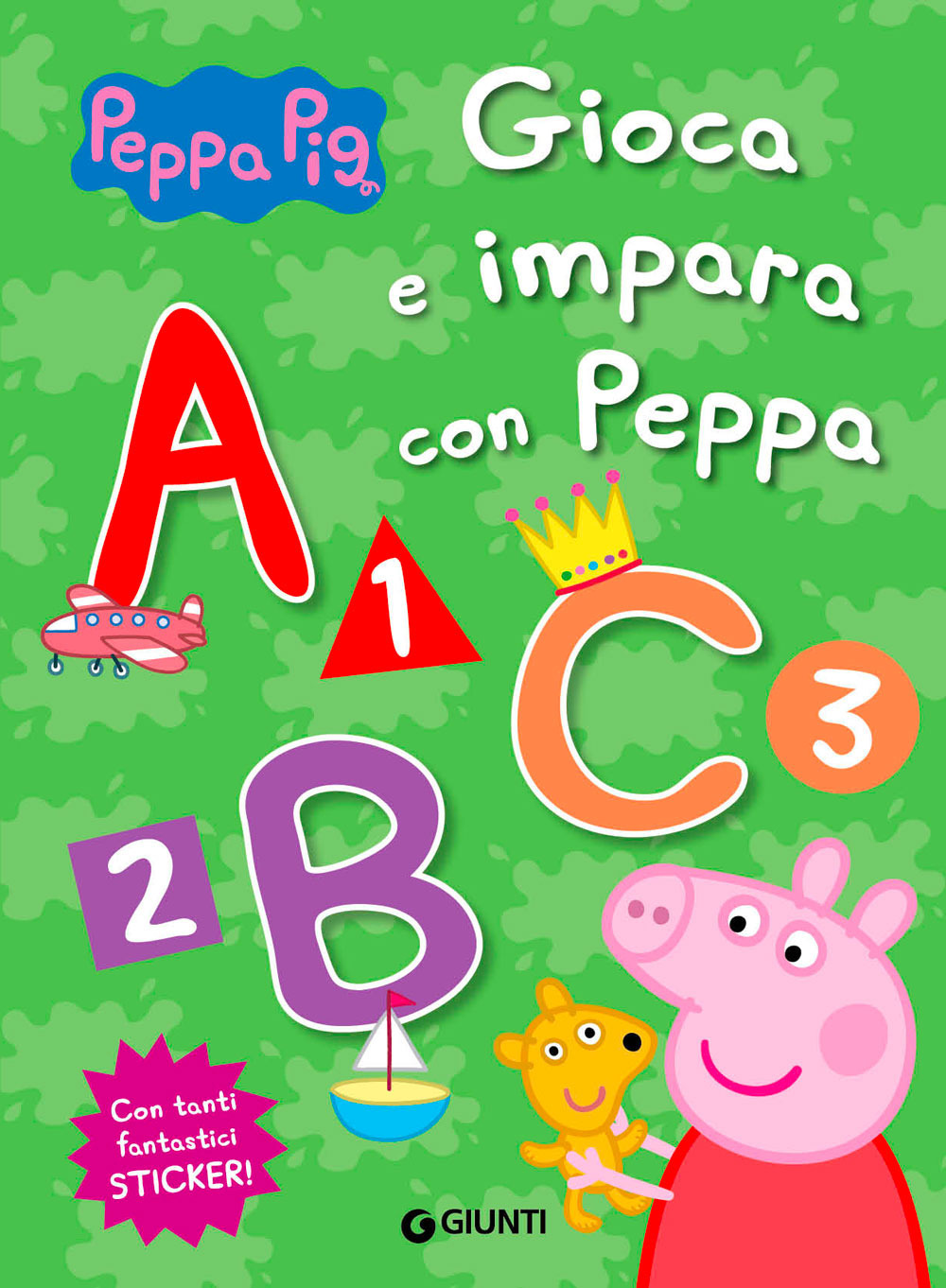Libro Gioca e impara con Peppa. Peppa Pig. Con adesivi di Silvia D'Achille - ean 9788809898974 - Giunti Editore