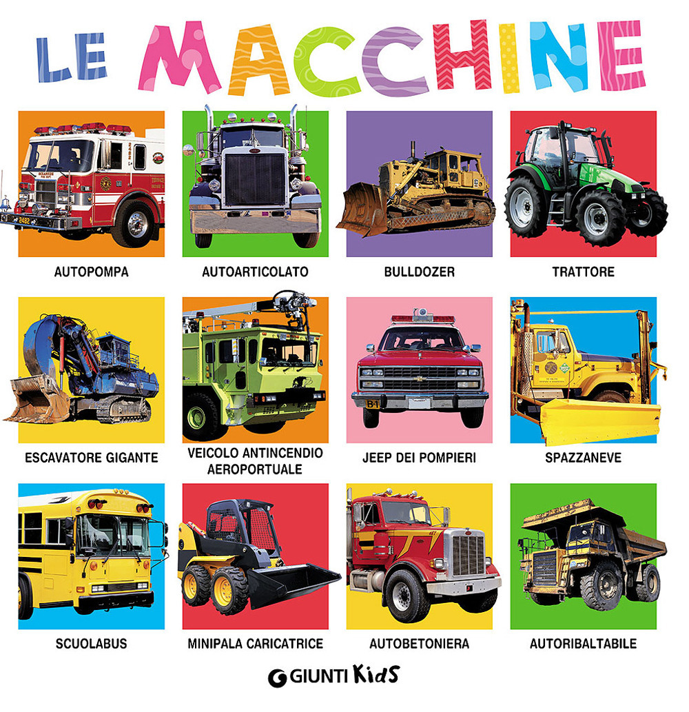 Libro macchine di  - ean 9788809906051 - Giunti Kids