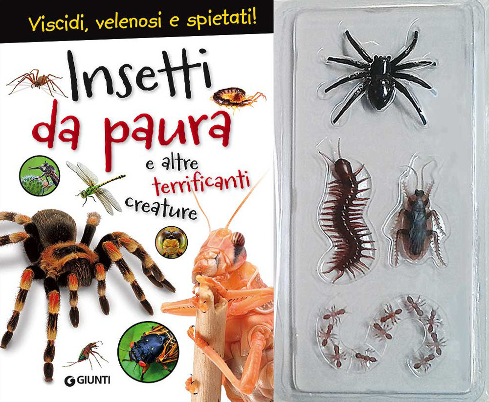 Libro Insetti da paura e altre terrificanti creature di  - ean 9788809906075 - Giunti Editore