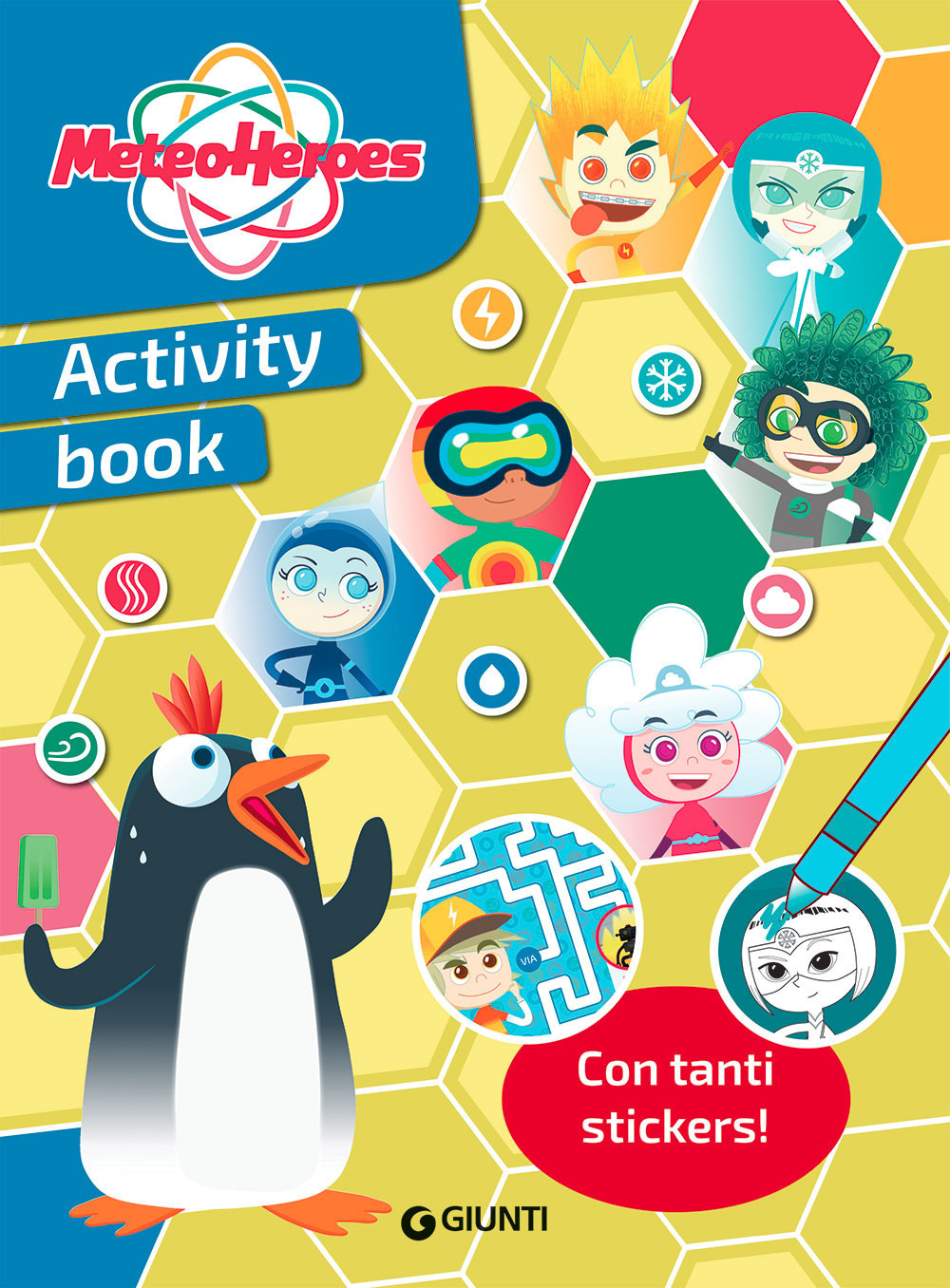 Libro Insieme per la terra. Meteoheroes. Activity book. Con adesivi di  - ean 9788809906631 - Giunti Editore